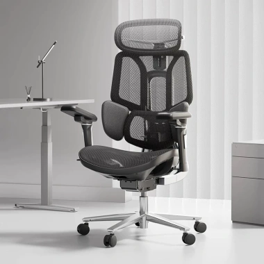 Ghế Sihoo A3 Doro C300 gác chân đen Trắng xám, công thái học, xoay 8,4 triệu 6
