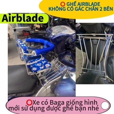 Ghế Số Gập Inox Airblade An Toàn Cho Bé - Thiết Kế Gập AB Vòng, Giá Ưu Đãi 201.000 VNĐ 3