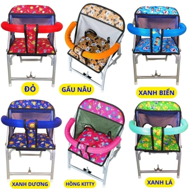 Ghế Số Xếp Sắt Sơn Tĩnh Điện An Toàn Cho Bé - Ghế Xe Máy Xe Số Giá Ưu Đãi 185.500 VND 3