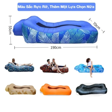Ghế Sofa Hơi Đa Năng Siêu Nhẹ, Gập Gọn Túi, Dùng Trên Cạn & Dưới Nước - Picnic, Cắm Trại, Du Lịch - Giá 594.383 VND