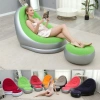 Ghế Sofa Lười Bơm Chân Gấp Gọn Ngoài Trời - PVC Bọc Lông, Giá Ưu Đãi 518.000₫ 2