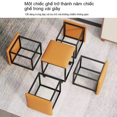 Ghế Sofa Rubik Đa Năng Bánh Xe - Ghế Thấp Nhỏ Gia Đình, Bàn Trà Vuông, Xếp Chồng, Giá 1.772.000 VND 9 Ghế Sofa Rubik Đa Năng Bánh Xe - Ghế Thấp Nhỏ Gia Đình, Bàn Trà Vuông, Xếp Chồng, Giá 1.772.000 VND 9