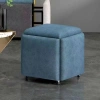 Ghế Sofa Rubik Đa Năng Bánh Xe - Ghế Thấp Nhỏ Gia Đình, Bàn Trà Vuông, Xếp Chồng, Giá 1.772.000 VND 15