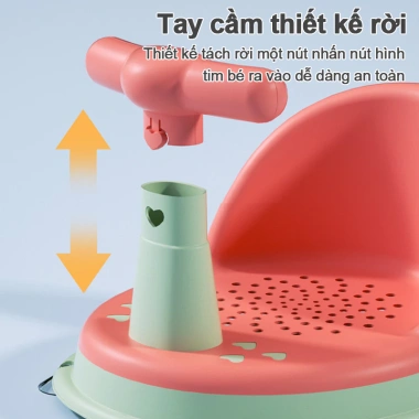 Ghế tắm bé chống trượt tiện lợi - An toàn, dễ dùng, giảm còn 99.000 VND 3