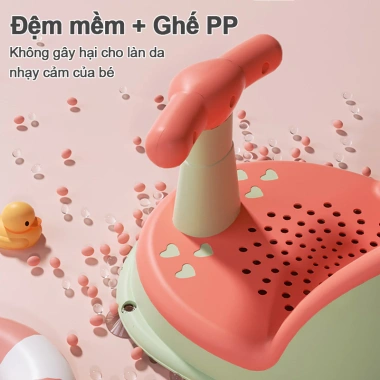 Ghế tắm bé chống trượt tiện lợi - An toàn, dễ dùng, giảm còn 99.000 VND 4