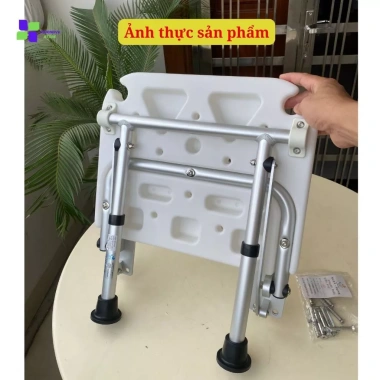 Ghế tắm gấp gọn treo tường 90 độ YADE Care - chịu lực 180kg, giá 939.000đ 9