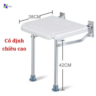 Ghế tắm gấp gọn treo tường 90 độ YADE Care - chịu lực 180kg, giá 939.000đ 10