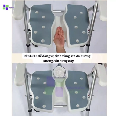 Ghế tắm rãnh 3D gấp gọn YADE hợp kim nhôm nhẹ, đế chống trượt, bảo hành 1 năm 1,710,000₫ 2