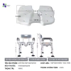 Ghế tắm rãnh 3D YADE cho người già - hợp kim nhôm cứng nhẹ, đế chống trượt, giao luôn giá ưu đãi 8
