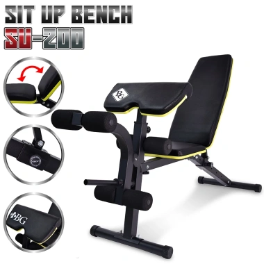 Ghế tập cơ bụng đa năng 2 in1 SU-200 Adjustable Weight Bench - Tập luyện tại nhà, giảm giá 1.399.000 VND 9