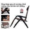 Ghế thư giãn cao cấp gập lại, ống vuông đầy đủ, ghế mây rộng, sofa lười - Giá 1.588.300₫ 4
