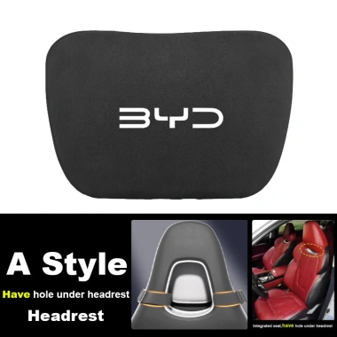 Ghế tựa đầu Da lộn BYD cho Xe Thể Thao – Hỗ trợ cổ, lưng, eo, phù hợp Atto3, Sealion, M6, Seagull – Giá 215.460₫