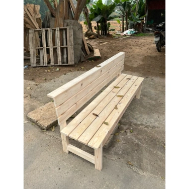Ghế Tựa Gỗ tự nhiên - Ghế Băng dài mặt dày 2cm, đa size, giảm giá 990k 5