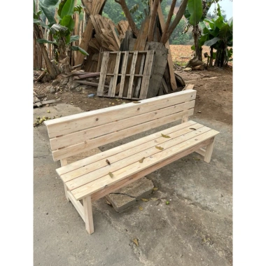 Ghế Tựa Gỗ tự nhiên - Ghế Băng dài mặt dày 2cm, đa size, giảm giá 990k 8
