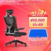 Ghế văn phòng AIODIY công thái học, xoay 360, điều chỉnh độ cao, bánh xe - giá 522.499₫ 2