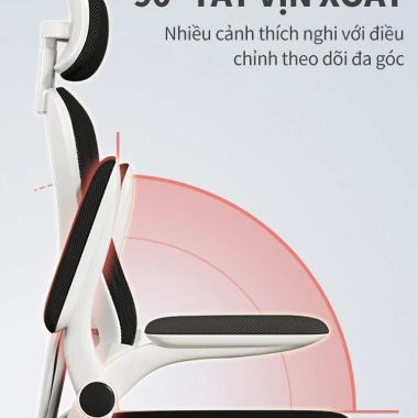 Ghế văn phòng AIODIY công thái học, xoay 360, điều chỉnh độ cao, bánh xe - giá 522.499₫ 6 Ghế văn phòng AIODIY công thái học, xoay 360, điều chỉnh độ cao, bánh xe - giá 522.499₫ 6