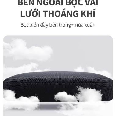Ghế văn phòng AIODIY công thái học, xoay 360, điều chỉnh độ cao, bánh xe - giá 522.499₫