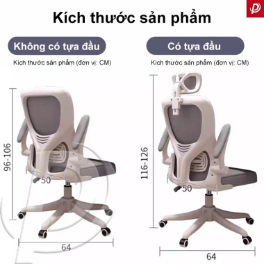 Ghế Văn Phòng Bền Đẹp Giá 569.000đ Nâng Tầm Không Gian Làm Việc
