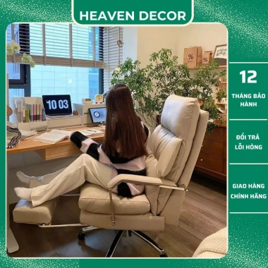 Ghế Văn Phòng Cao Cấp M223 - Gác Chân, Xoay 360°, Êm Ái Thoải Mái, Giá 4,044,500₫