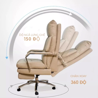Ghế Văn Phòng Cao Cấp M223 - Gác Chân, Xoay 360°, Êm Ái Thoải Mái, Giá 4,044,500₫ 2 Ghế Văn Phòng Cao Cấp M223 - Gác Chân, Xoay 360°, Êm Ái Thoải Mái, Giá 4,044,500₫ 2