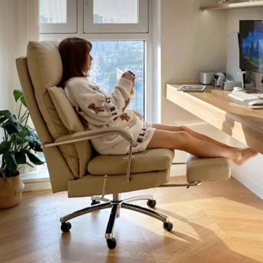 Ghế Văn Phòng Cao Cấp M223 - Gác Chân, Xoay 360°, Êm Ái Thoải Mái, Giá 4,044,500₫