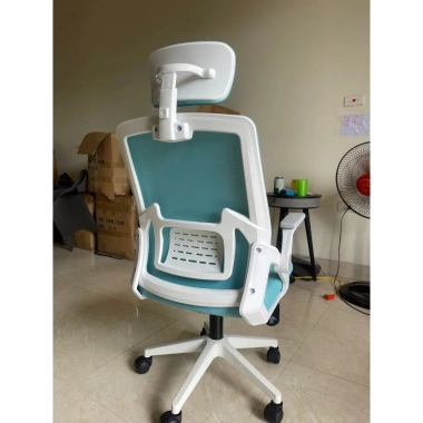 Ghế Văn Phòng Cao Cấp TM04 Chân Xoay Tay Gập Tựa Đầu Giá ưu đãi 320.000đ 2