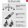 Ghế Văn Phòng Cao Cấp Xoay Da PU Sang Trọng - Điều Chỉnh Độ Cao, Giá 1.399.000₫ 9