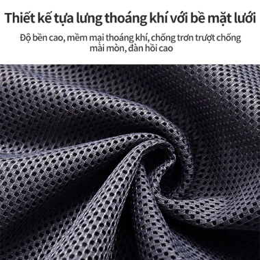 Ghế Văn Phòng Chân Xoay Lưng Kép, Tựa Tay, Điều Chỉnh Cao, Chống Gù Lưng - 619k