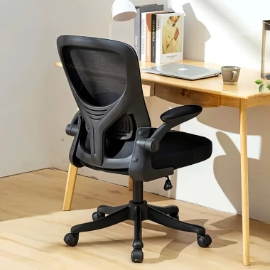 Ghế Văn Phòng Công Thái Học PTS01 Trắng-Đen - Chống Mỏi Lưng Dễ Lắp Ráp Giá 719.000₫ 2