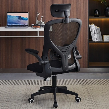 Ghế Văn Phòng Công Thái Học PTS01 Trắng-Đen - Chống Mỏi Lưng Dễ Lắp Ráp Giá 719.000₫ 3