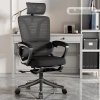Ghế Văn Phòng Công Thái Học TECH HOME – Tựa Đầu, Xoay Chân, Ngả Lưng Thư Giãn, Gác Chân, 1.459.000₫ 10