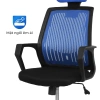 Ghế văn phòng Deli Roma QUI PHÚC - nâng hạ thoải mái, xoay 360 độ, chắc chắn, tiện lợi, giảm 20% 4
