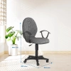 Ghế văn phòng Dona QUI PHÚC lưng liền, gác tay, xoay 360 độ, công thái học, dễ lắp đặt - Giá chỉ 759.320 VND 2