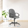 Ghế văn phòng Dona QUI PHÚC lưng trung, xoay 306 độ, nệm êm ái, chắc chắn - Giá chỉ 1.002.040đ 2