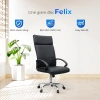 Ghế văn phòng Felix Qui Phúc - Chân xoay 360°, tựa lưng êm ái - 1.640.820₫ 2