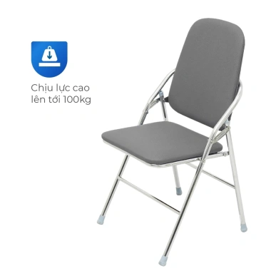 Ghế Văn Phòng Felix QUI PHÚC Gấp Gọn, Nệm Ngồi Tựa Lưng Thoải Mái, Khung Inox - 487.900 VND 4 Ghế Văn Phòng Felix QUI PHÚC Gấp Gọn, Nệm Ngồi Tựa Lưng Thoải Mái, Khung Inox - 487.900 VND 4