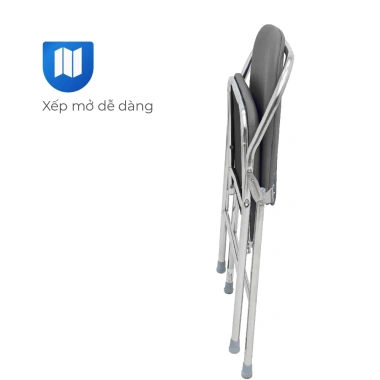Ghế Văn Phòng Felix QUI PHÚC Gấp Gọn, Nệm Ngồi Tựa Lưng Thoải Mái, Khung Inox - 487.900 VND 6 Ghế Văn Phòng Felix QUI PHÚC Gấp Gọn, Nệm Ngồi Tựa Lưng Thoải Mái, Khung Inox - 487.900 VND 6