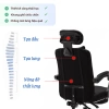 Ghế văn phòng FUJIKO 8.600 - Ngả lưng 3 chế độ, gác chân, gối lưng - 999.000đ 2