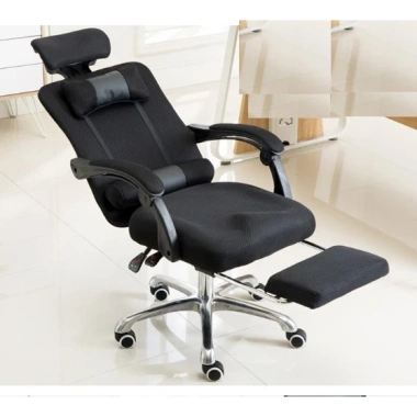 Ghế văn phòng & gaming xoay 360, gối lưng, gối đầu, gác chân êm ái, thoải mái 989.000đ
