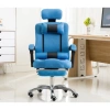 Ghế văn phòng & gaming xoay 360, gối lưng, gối đầu, gác chân êm ái, thoải mái 989.000đ 3