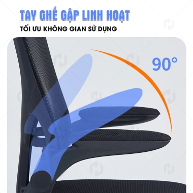 Ghế Văn Phòng Giá Rẻ HTD V1 Lưới 3D Thoáng Khí, Tựa Lưng Ôm Sát, Xoay Tiết Kiệm 585k 5 Ghế Văn Phòng Giá Rẻ HTD V1 Lưới 3D Thoáng Khí, Tựa Lưng Ôm Sát, Xoay Tiết Kiệm 585k 5