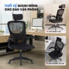 Ghế Văn Phòng Giá Rẻ HTD V1 Lưới 3D Thoáng Khí, Tựa Lưng Ôm Sát, Xoay Tiết Kiệm 585k 8