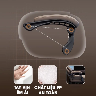 Ghế Văn Phòng Giám Đốc Ngả Lưng Tựa Chân Gaming - Bảo Hành 12 Tháng, Giá 2.719.000đ