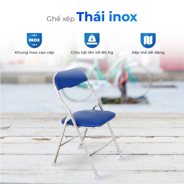 Ghế Văn Phòng QUI PHÚC Nệm Ngồi êm, Tựa Lưng Thoải Mái, Khung Inox, Gấp Gọn Tiện Lợi 395.240 VND 3 Ghế Văn Phòng QUI PHÚC Nệm Ngồi êm, Tựa Lưng Thoải Mái, Khung Inox, Gấp Gọn Tiện Lợi 395.240 VND 3