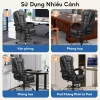 Ghế Văn Phòng Thái Học AURAWELL gác chân - Chỉ 1.129.000₫, thoải mái họp dài 8