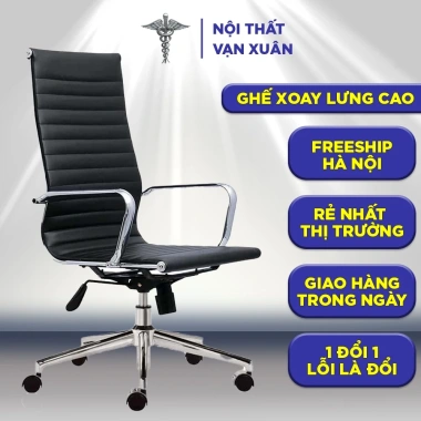 Ghế văn phòng xoay VX22 lưới tựa đầu - Chất lượng loại 1, bền bỉ, giảm 21% - 429.000đ | Vạn Xuân