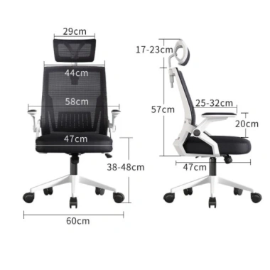 Ghế xoay công thái học đa năng, ghế game tựa lưng tựa đầu, giá 739.000đ 4 Ghế xoay công thái học đa năng, ghế game tựa lưng tựa đầu, giá 739.000đ 4