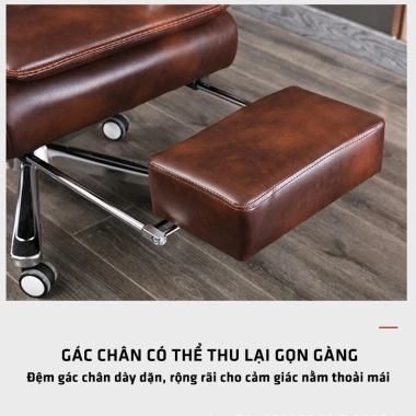 Ghế Xoay Giám Đốc Nhập Khẩu M141 - Đệm dày, ôm người, gác chân, chỉ 4,415,000 VND 7 Ghế Xoay Giám Đốc Nhập Khẩu M141 - Đệm dày, ôm người, gác chân, chỉ 4,415,000 VND 7