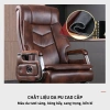Ghế Xoay Giám Đốc Nhập Khẩu M141 - Đệm dày, ôm người, gác chân, chỉ 4,415,000 VND 8