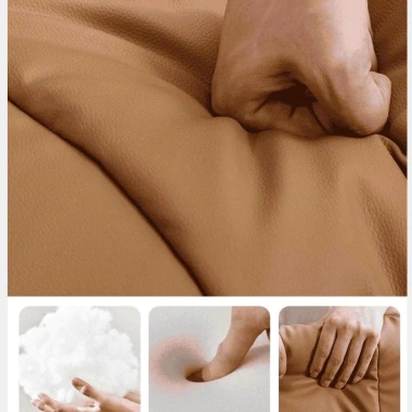 Ghế xoay massage 7 điểm bọc da bò cao cấp, đệm ngồi 2 lớp êm ái, bảo hành 2 năm 3